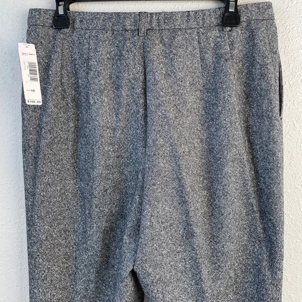NWT Pendleton Gray Wool Slack Pants Size 10 - Picture 7 of 8